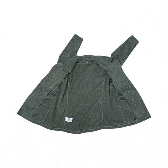 Eddie Bauer Radiator Button Up Peacoat Women’s Size Large Green Outdoor Wear - Picture 3 of 11